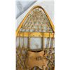 Image 3 : Wooden Snowshoes With Leather Bindings - 13.5” x 42.5 “