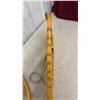 Image 9 : Wooden Snowshoes With Leather Bindings - 13.5” x 42.5 “