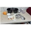 Image 1 : Braun Food Processor with Blades and Attachments, Strainer pot, 6 New Boxes of 78mm Canning Lids