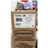 Image 4 : New Wessan Double Kitchen Sink With Strainers- 20.5” x 31” x 7” JR600D74