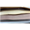 Image 1 : Poplar and Walnut Unfinished Veneer Sheets - Largest 41” x 19.5”