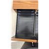 Image 3 : 2 Retro Woodgrain Laminate Media Storage Drawer Units for VHS