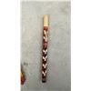 Image 7 : Ukrainian wooden 3 and 5-candle candelabras, Russian Khokhloma and Spoons, Wooden Flute
