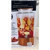 Image 2 : Glass Drink Dispenser - New or Store Return