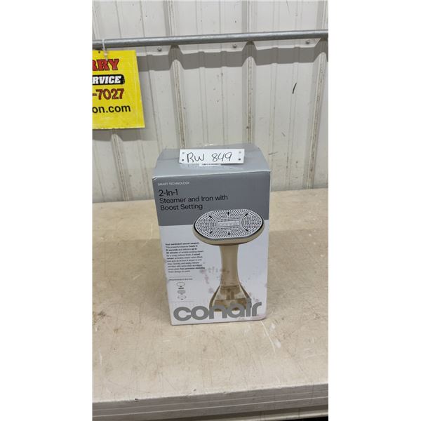 Conair 2-in-1 Steamer and Iron - New or Store Return