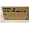 Image 2 : Portable A/C Window Kit with Hose- New or Store Return