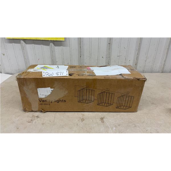 Gold Vanity Lights - New or Store Return