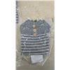Image 2 : Box of Dog Sweaters ( Various Sizes) and Bag of long White Material - New or Store Return