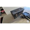 Image 7 : Vintage Pipe Vise, Black and Decker 3.0A Drill, Socket Set, and Metal Tool Box