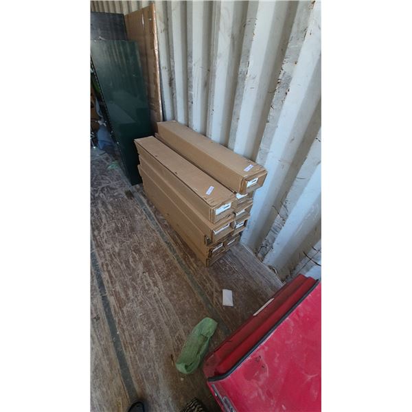 Colonial Picket 4-Step Stair Section Railing Kits, White, 11 Packages