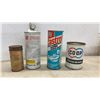 Image 3 : Castrol, CO-OP, Mica, Loosite, CD-2, Bowes, Whiz Sylk, and Kleen-Flo Automotive Tins, Some with