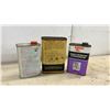 Image 5 : Castrol, CO-OP, Mica, Loosite, CD-2, Bowes, Whiz Sylk, and Kleen-Flo Automotive Tins, Some with