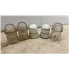Image 2 : Antique Glass and Ceramic Pin-Type Insulators Including Dominion, Hemingray, Brookfield