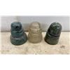 Image 5 : Antique Glass and Ceramic Pin-Type Insulators Including Dominion, Hemingray, Brookfield