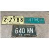 Image 4 : License Plates, Quebec, British Columbia, Ohio and Idaho, 1973-1988, 10 Piece