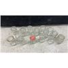 Image 6 : Collection of Vintage Glass Dairy Bottles and Jars Including Elmhurst Dairy and Hand-Painted