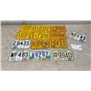 Image 1 : 13 Manitoba Trailer License Plates, 1964 to 1990s