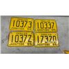 Image 2 : 13 Manitoba Trailer License Plates, 1964 to 1990s