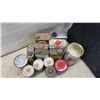 Image 10 : Vintage Advertising Tins Including Supertest, Shell Barbecue Starter, CIL, Wizard, Brasso