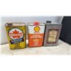 Image 2 : Vintage Advertising Tins Including Supertest, Shell Barbecue Starter, CIL, Wizard, Brasso