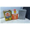 Image 3 : Vintage Advertising Tins Including Supertest, Shell Barbecue Starter, CIL, Wizard, Brasso