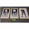 Image 1 : 3 NHL Beehive Photos Chicago Blackhawks Fleming, Hay, Dewsbury.