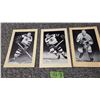 Image 1 : 3 NHL Beehive Photos 2 Boston Bruins - Mohns, Toppazzini, 1 Chicago - Vasko.