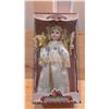 Image 1 : 17 Inch Victorian Genuine Porcelin Doll, C/W Certificate Of Authenticity.