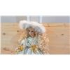 Image 3 : 17 Inch Kimberley Collection Porcelin Doll, C/W Cert. Of Authenticity.