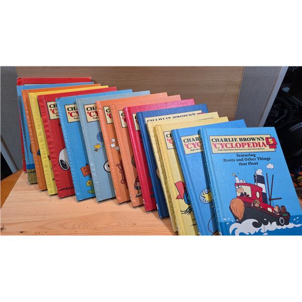 15 Book Volume Set Charlie Brown Encyclopedia.