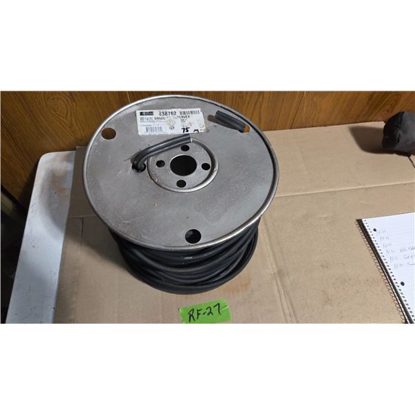 75 Meter Spool NMWU 12/2 Superior Electrical Copper In Ground Wire.