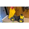 Image 2 : Tonka Hasbro Mighty Big Yellow Dump Truck 19 Inches Long, Red Handle.