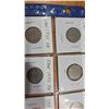 Image 3 : 8 Canadian Nickels - 1922, 1927, 1928, 1929, 1931, 1933, 1934, 1936.