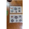 Image 1 : 1968 And 1969 Canadian Uncirculated Coin Sets.