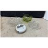 Image 4 : Copper Kettles, Glass Vases, Bowls and Ashtrays