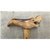 Image 2 : Assortment of 5 Walking Canes Including Mexico Painted, Trekking Pole, Carved Animal Head
