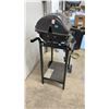 Image 2 : Grillmate Two-Burner Portable Propane Gas Grill with Foldable Side Shelves and Wheels
