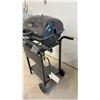 Image 3 : Grillmate Two-Burner Portable Propane Gas Grill with Foldable Side Shelves and Wheels