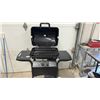 Image 5 : Grillmate Two-Burner Portable Propane Gas Grill with Foldable Side Shelves and Wheels