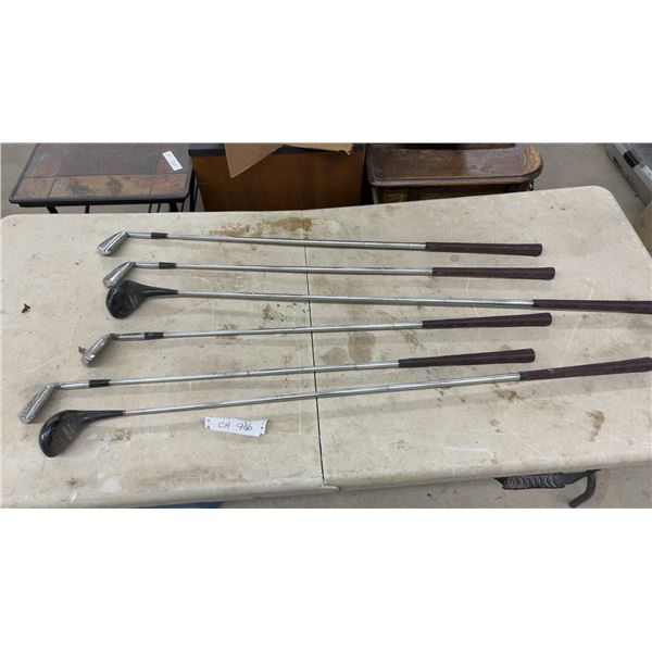 Wilson Pro Staff Bill and Bob Tour Blade Irons and Woods Golf Club Set