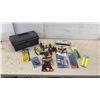 Image 1 : Toolbox With Screwdrivers, Socket Set, Needle File Set, Utility Knife, Clamps