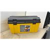 Image 13 : Strong N' Tuff 27” Tool Chest with Level, Hacksaw, Pliers, Hammer, Air Touch Up Gun