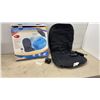 Image 1 : Posture Perfect 5-Motor Massaging Cushion with Heat, Hand Remote, and AC/DC Adaptors