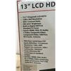 Image 2 : GPX TE1380B 13.3” LCD HDTV, 1280 × 800 Resolution, HDMI, VGA, USB, Built-in Digital Tuner