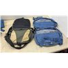 Image 4 : Herbal Magic Olive Green and Tan Messenger Bag and Blue Duffel Bag with Rhino Cases and More.