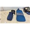 Image 6 : Herbal Magic Olive Green and Tan Messenger Bag and Blue Duffel Bag with Rhino Cases and More.