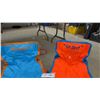 Image 6 : Four Folding Camping Chairs Including Canadian Flag, Escort and Two "Tot Spot" Children's Chairs