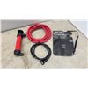 Image 6 : CCM Bicycle Floor Pump with 160 PSI Gauge, Red Hand Pump, Deluxe Siphon Pump
