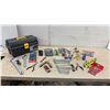 Image 1 : Strong N' Tuff 16” Tool Box with Wrenches, Pliers, Pipe Wrench, Multi-Tool, Files and More.