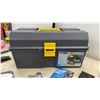 Image 2 : Strong N' Tuff 16” Tool Box with Wrenches, Pliers, Pipe Wrench, Multi-Tool, Files and More.